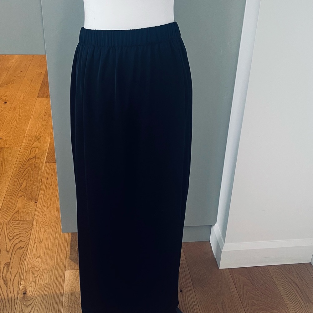 Tristan Classic Black Maxi Skirt